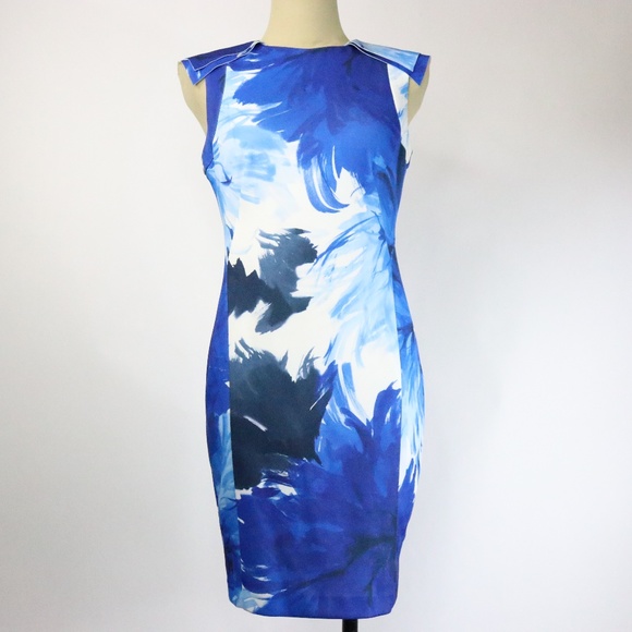 Zara Dresses & Skirts - Zara Dress Sleeveless Multicolor Blue Dress - M